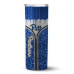 custom-pittsburgh-panthers-sparkle-drip-royal-blue-skinny-tumbler-best-selling.webp
