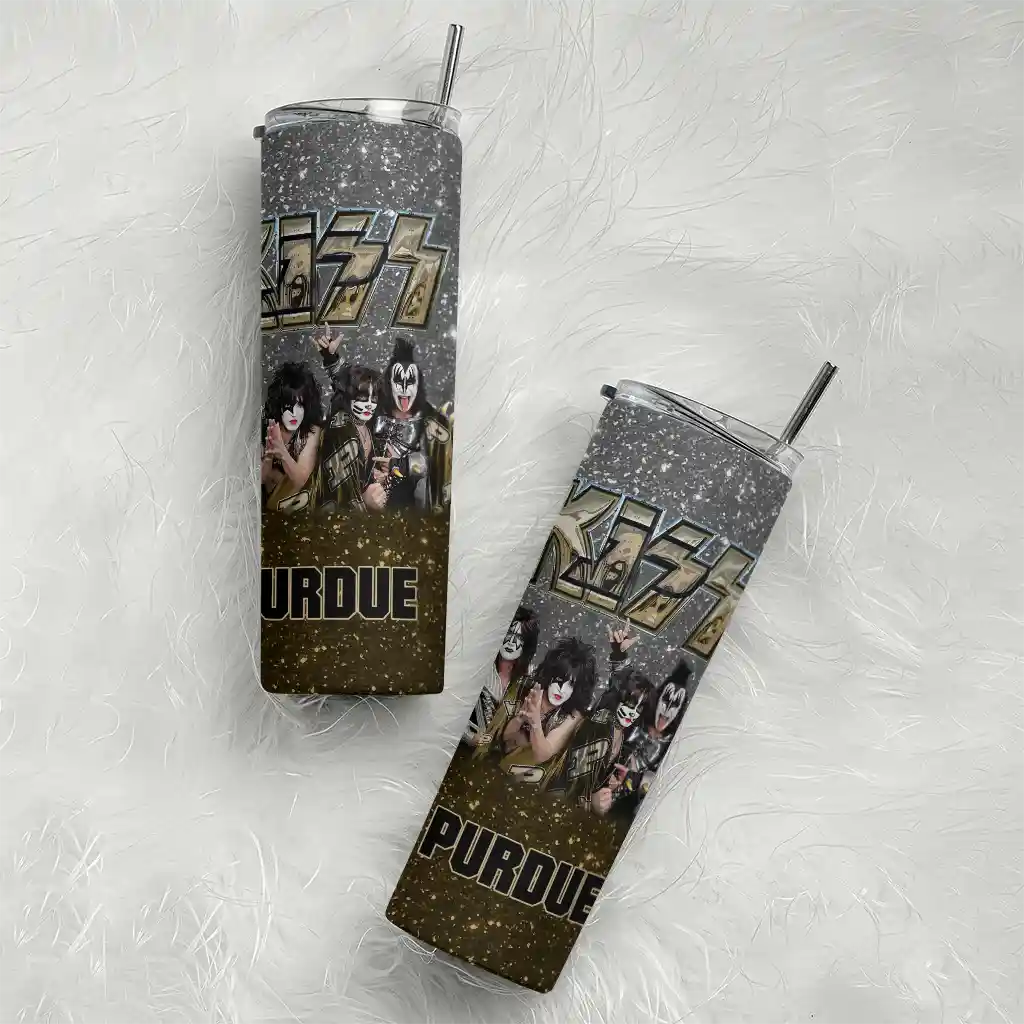 custom-purdue-boilermakers-kiss-band-black-skinny-tumbler-top-rated.webp