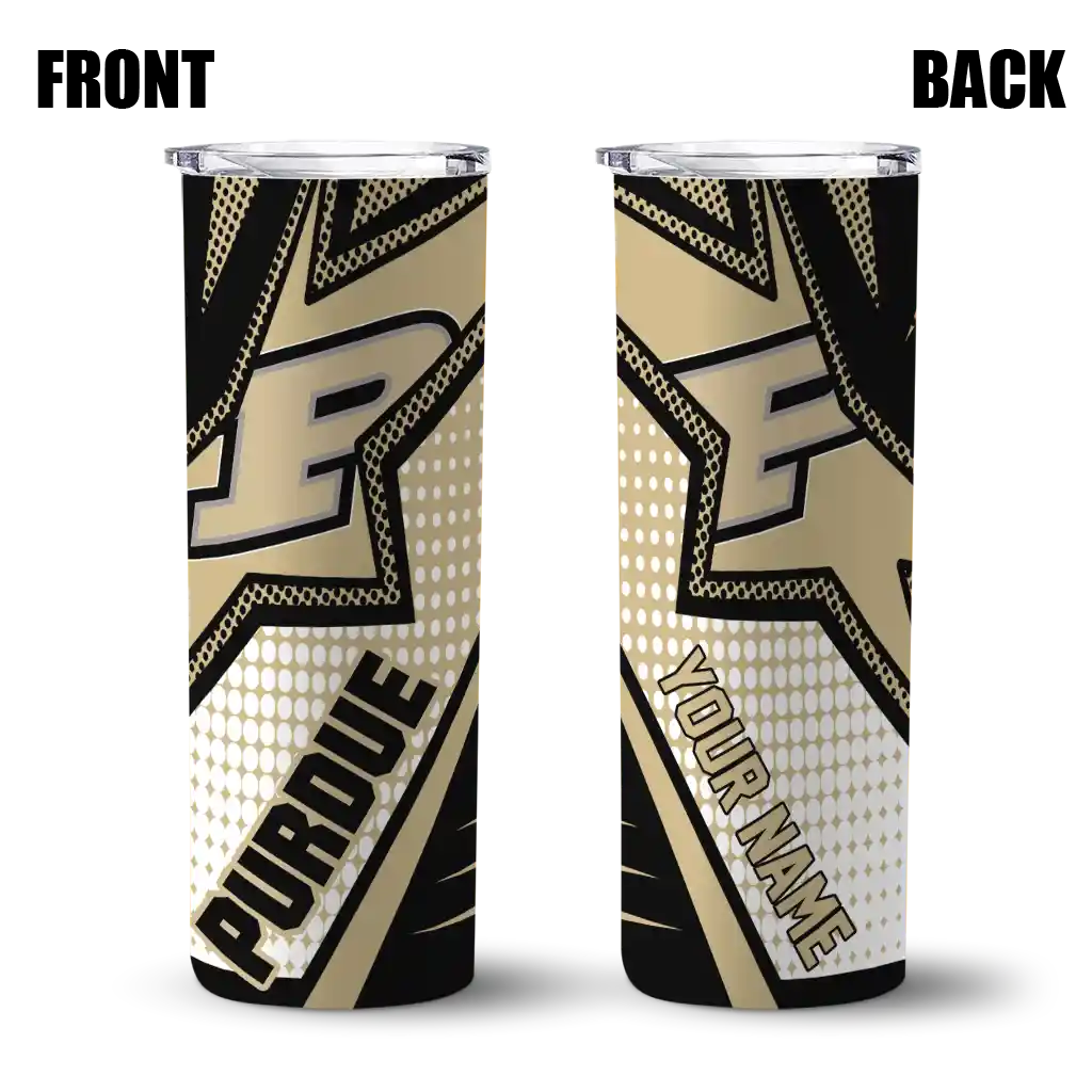 custom-purdue-boilermakers-web-stripes-gold-white-skinny-tumbler-fashion-forward.webp