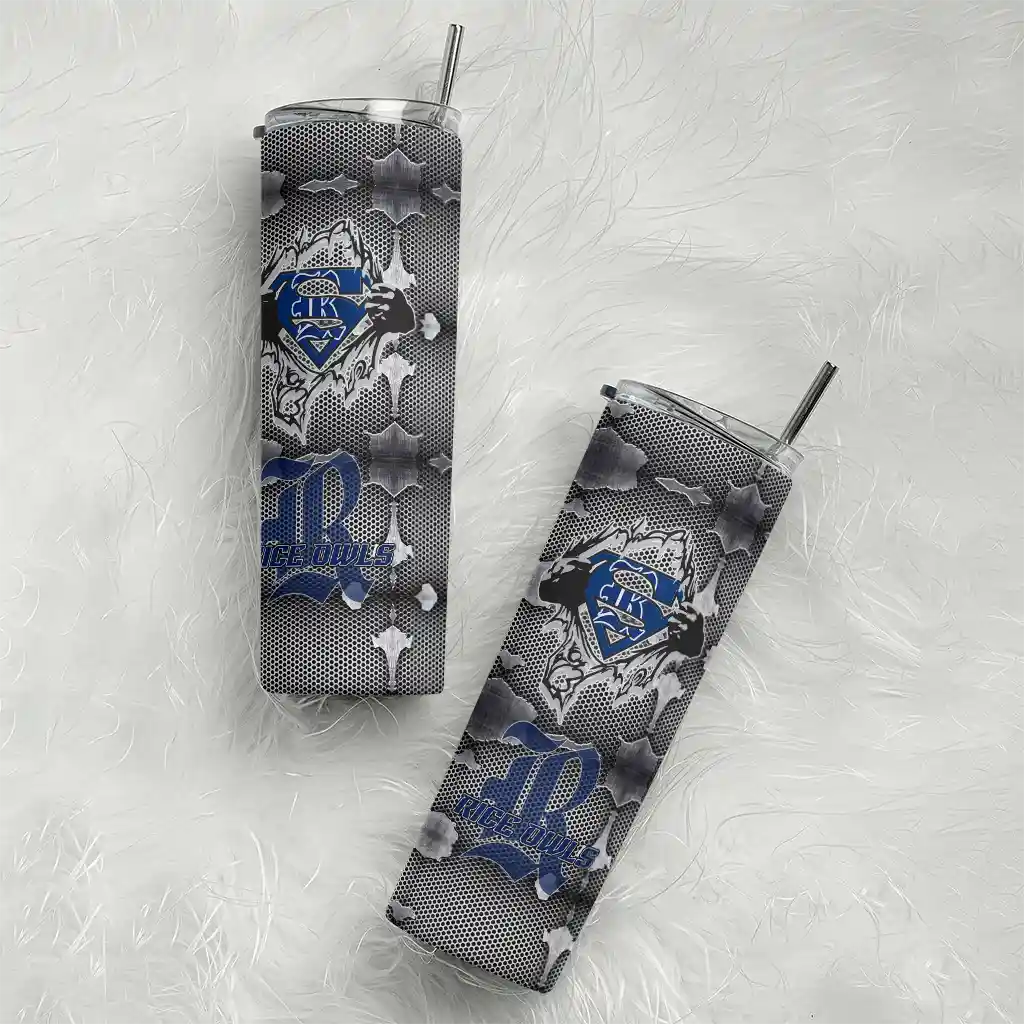 custom-rice-owls-chevron-v-navy-blue-gray-skinny-tumbler-top-rated.webp