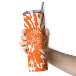 custom-sam-houston-bearkats-metallic-grid-orange-skinny-tumbler-best-selling.webp