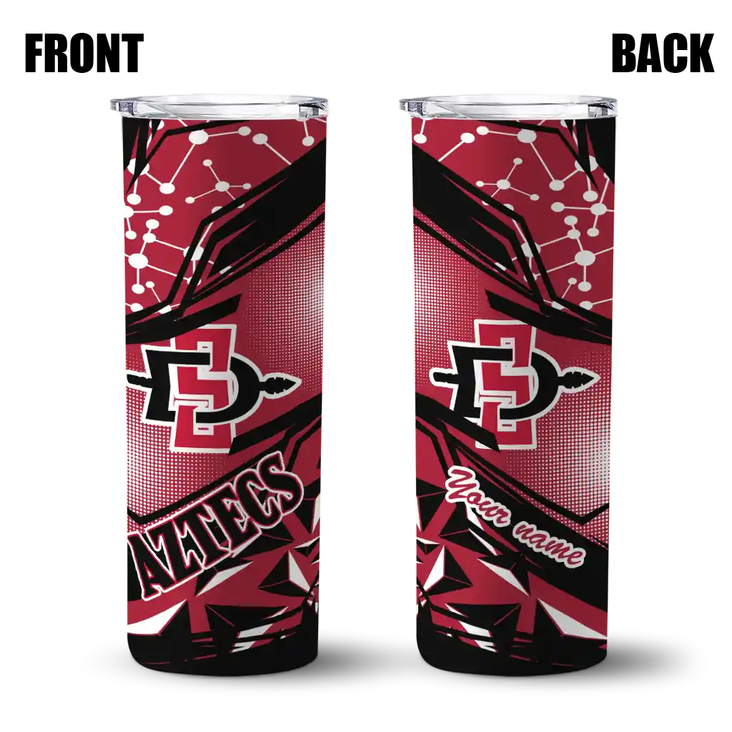 custom-san-diego-state-aztecs-helmet-clash-red-skinny-tumbler-fashion-forward.webp