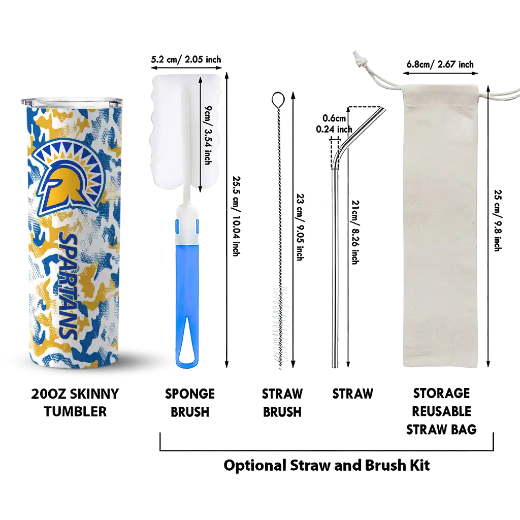 custom-san-jose-state-spartans-claw-marks-blue-white-skinny-tumbler-new-arrival.webp