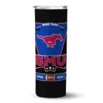 custom-smu-mustangs-helmet-belt-blue-black-skinny-tumbler-best-selling-1.webp