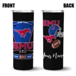 custom-smu-mustangs-helmet-belt-blue-black-skinny-tumbler-best-selling.webp