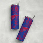 custom-smu-mustangs-metallic-grid-blue-skinny-tumbler-best-selling.webp