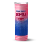 custom-smu-mustangs-swirl-texture-blue-skinny-tumbler-best-selling-1.webp