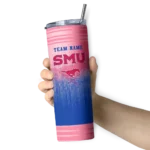 custom-smu-mustangs-swirl-texture-blue-skinny-tumbler-best-selling.webp