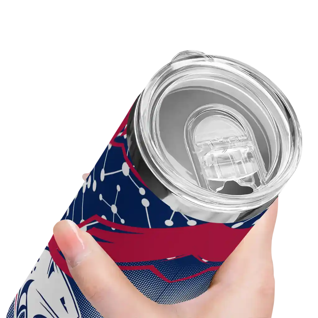 custom-south-alabama-jaguars-helmet-clash-blue-skinny-tumbler-high-quality.webp