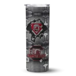 custom-south-carolina-gamecocks-chevron-v-garnet-gray-skinny-tumbler-best-selling.webp
