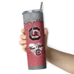 custom-south-carolina-gamecocks-pixel-fade-garnet-skinny-tumbler-best-selling-1.webp