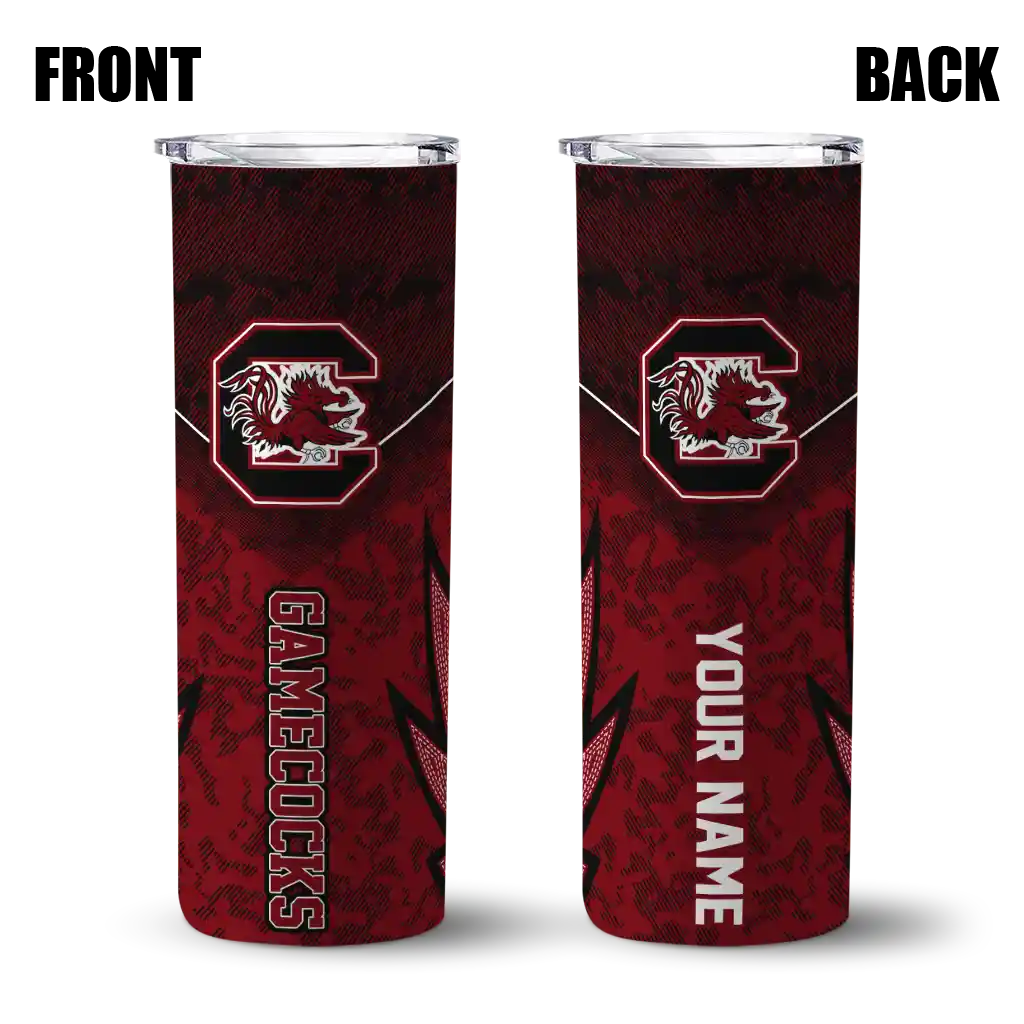 custom-south-carolina-gamecocks-spiral-burst-print-garnet-skinny-tumbler-fashion-forward.webp