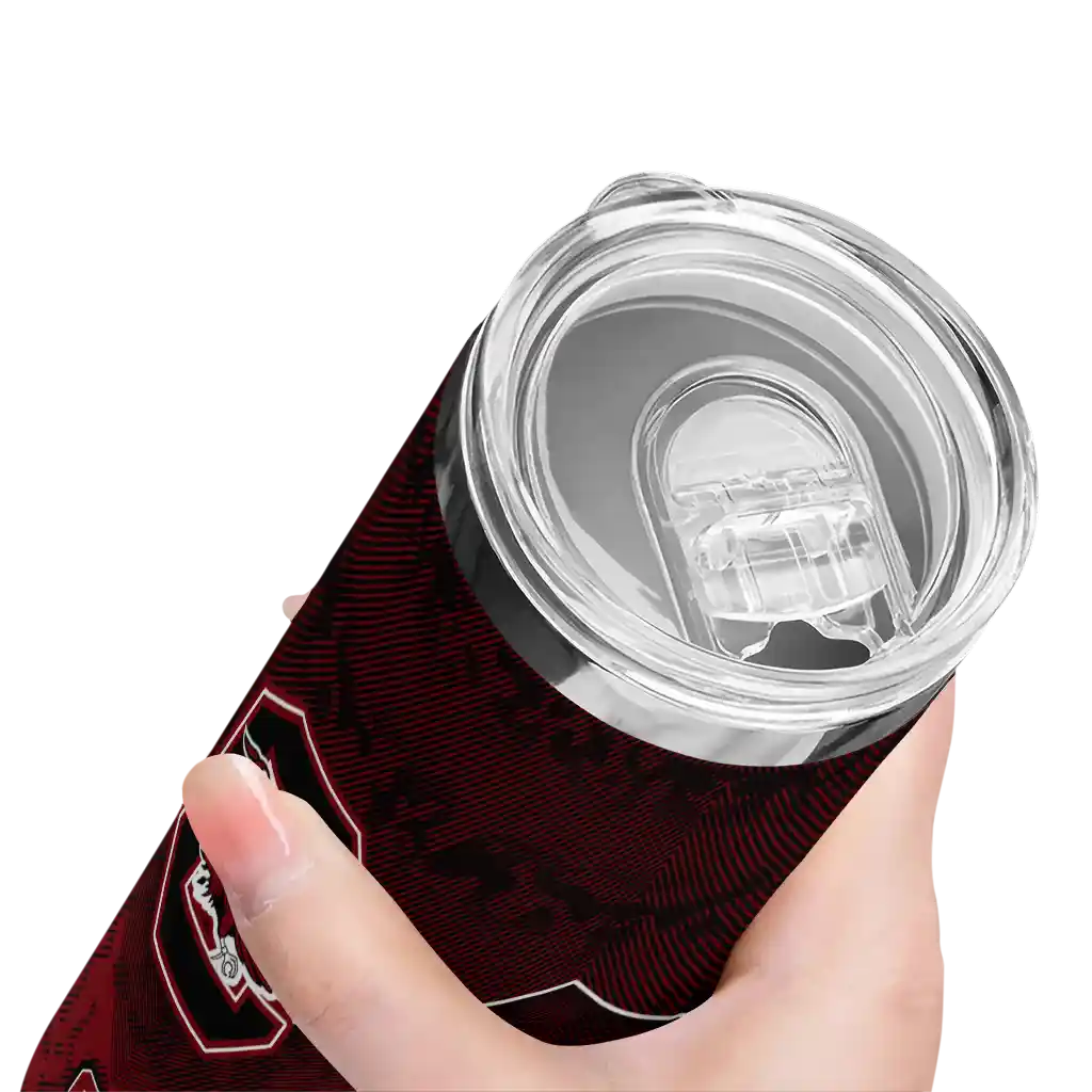 custom-south-carolina-gamecocks-spiral-burst-print-garnet-skinny-tumbler-high-quality.webp