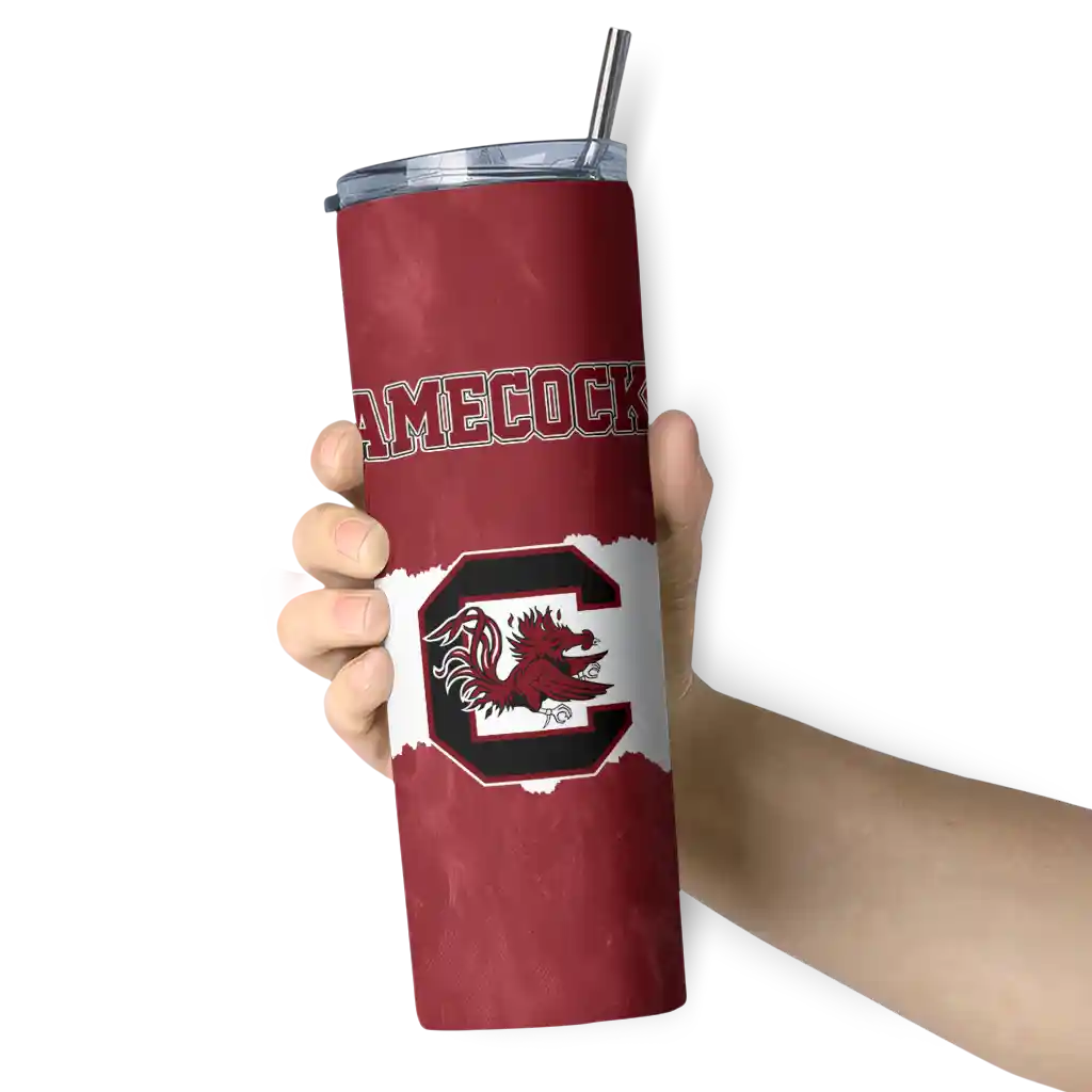 custom-south-carolina-gamecocks-torn-band-garnet-white-skinny-tumbler-premium-grade.webp