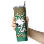 custom-south-florida-bulls-snoopy-attitude-green-skinny-tumbler-best-selling-2.webp