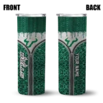 custom-south-florida-bulls-sparkle-drip-green-skinny-tumbler-best-selling.webp