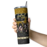 custom-southern-miss-golden-eagles-kiss-band-gold-skinny-tumbler-best-selling-2.webp