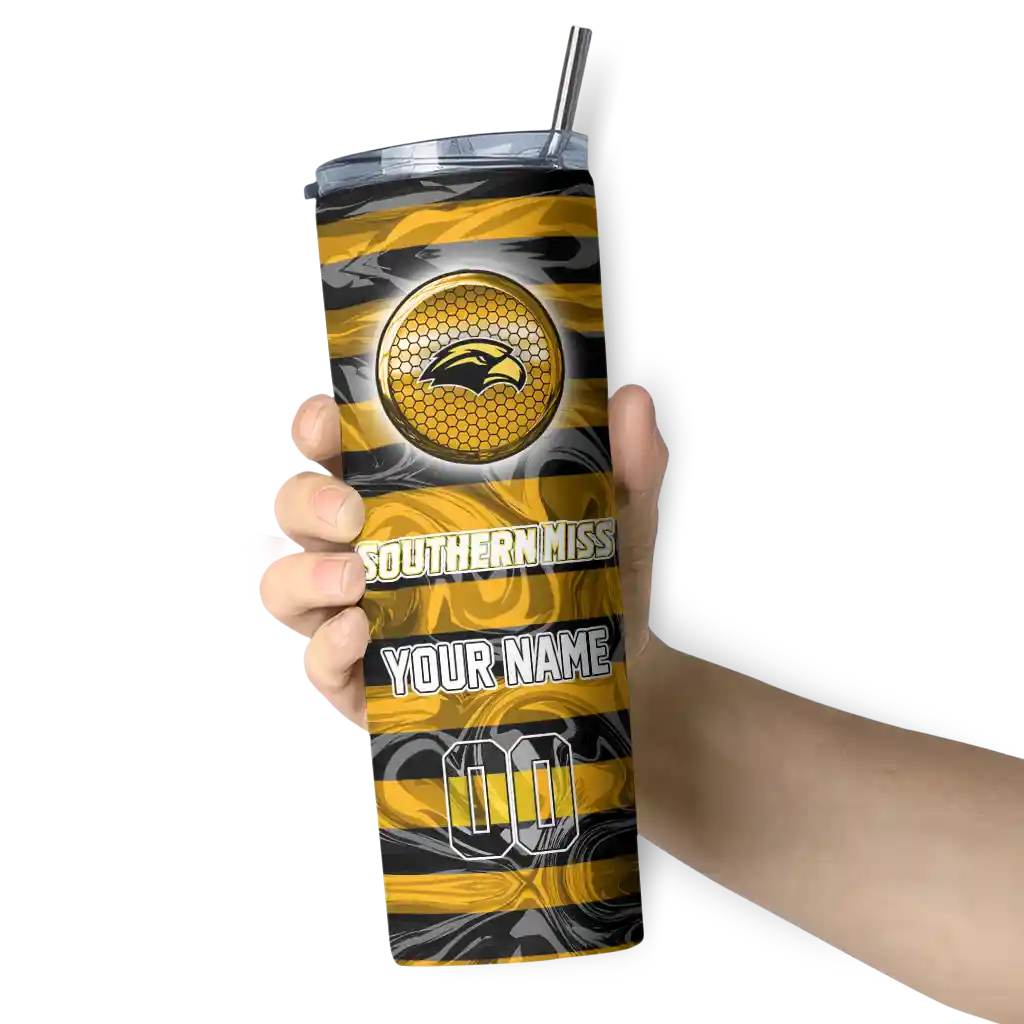 custom-southern-miss-golden-eagles-patterned-waves-black-skinny-tumbler-premium-grade.webp