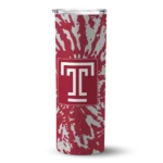 custom-temple-owls-metallic-grid-red-skinny-tumbler-best-selling.webp