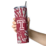custom-temple-owls-metallic-grid-red-skinny-tumbler-best-selling.webp