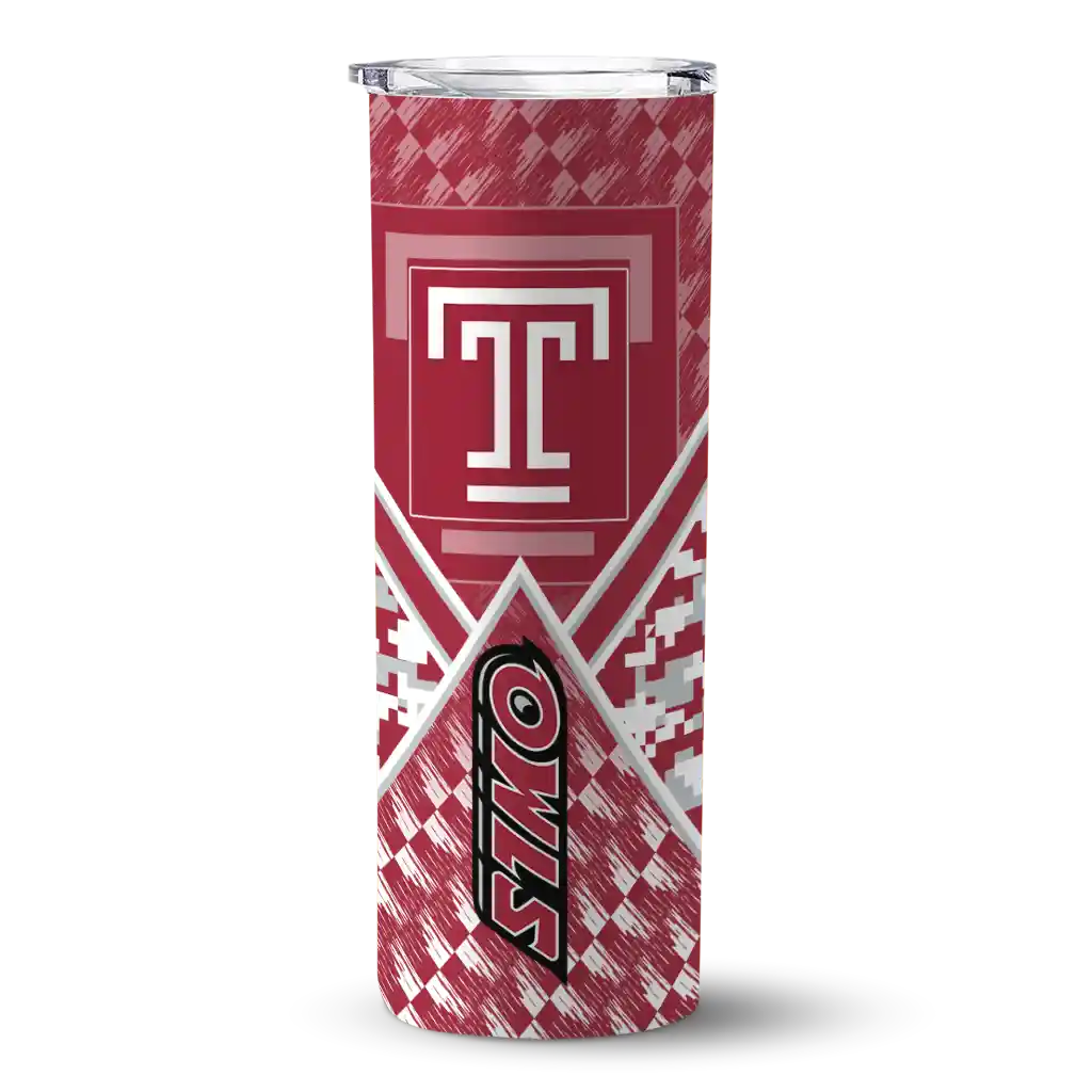 custom-temple-owls-monogram-burst-red-white-skinny-tumbler-best-selling.webp custom temple owls monogram burst red white skinny tumbler best selling