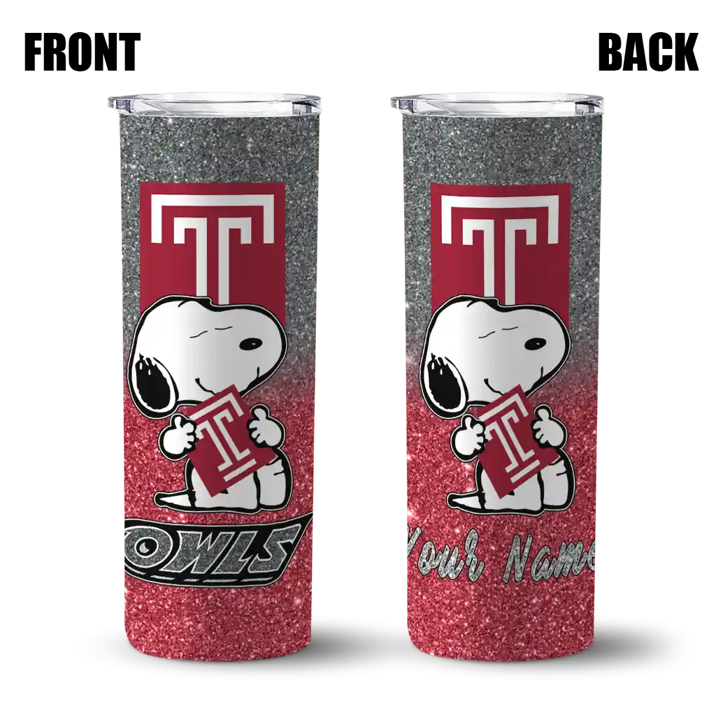 custom-temple-owls-snoopy-attitude-red-skinny-tumbler-fashion-forward-1.webp