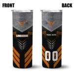 custom-texas-longhorns-hexagon-honeycomb-orange-black-skinny-tumbler-best-selling.webp