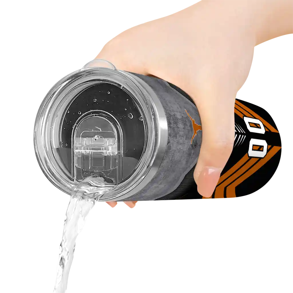 custom-texas-longhorns-hexagon-honeycomb-orange-black-skinny-tumbler-latest-model.webp