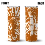 custom-texas-longhorns-metallic-grid-orange-skinny-tumbler-best-selling.webp