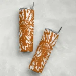 custom-texas-longhorns-metallic-grid-orange-skinny-tumbler-best-selling.webp