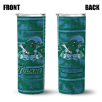 custom-tulane-green-wave-chevron-patch-green-skinny-tumbler-best-selling.webp