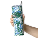 custom-tulane-green-wave-claw-marks-green-white-skinny-tumbler-best-selling.webp