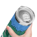 custom-tulane-green-wave-pixel-fade-green-skinny-tumbler-best-selling-1.webp