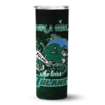 custom-tulane-green-wave-rose-romance-green-black-skinny-tumbler-best-selling-2.webp