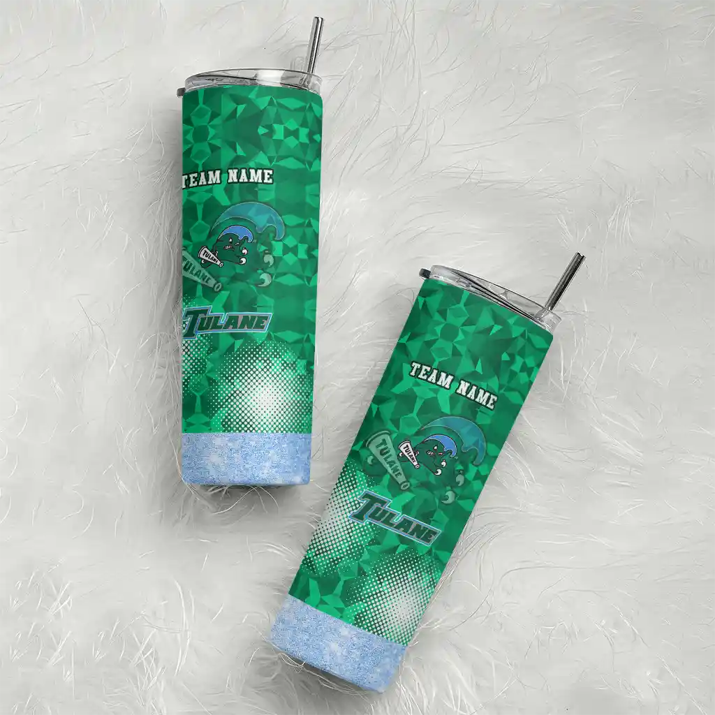 custom-tulane-green-wave-starburst-tiles-green-skinny-tumbler-top-rated.webp