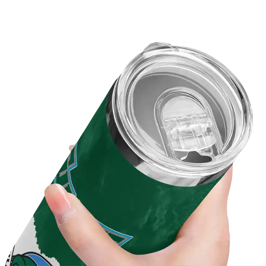 custom-tulane-green-wave-torn-band-green-white-skinny-tumbler-high-quality.webp