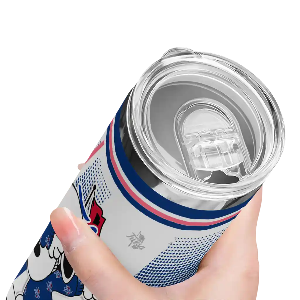custom-tulsa-golden-hurricane-snoopy-dog-blue-white-skinny-tumbler-high-quality.webp
