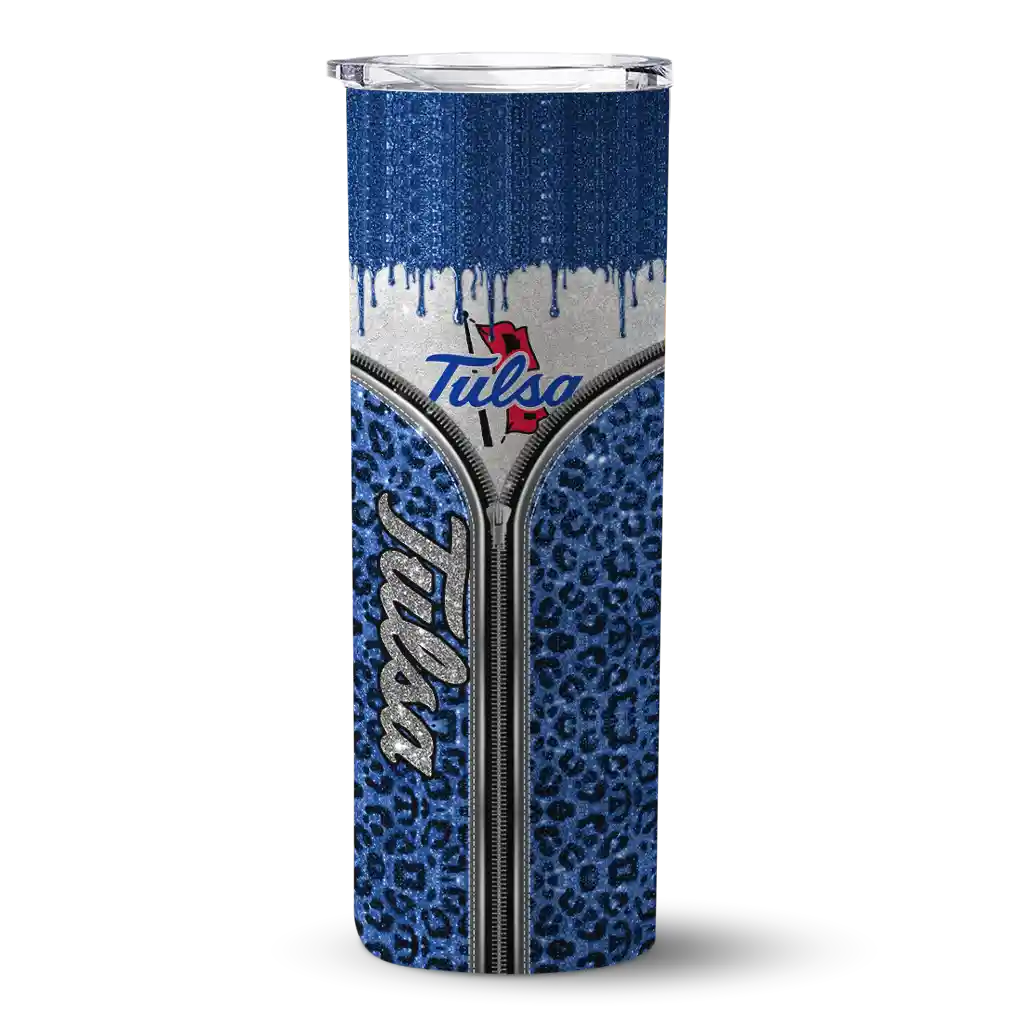 custom-tulsa-golden-hurricane-sparkle-drip-blue-skinny-tumbler-best-selling.webp custom tulsa golden hurricane sparkle drip blue skinny tumbler best selling