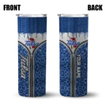 custom-tulsa-golden-hurricane-sparkle-drip-blue-skinny-tumbler-best-selling.webp