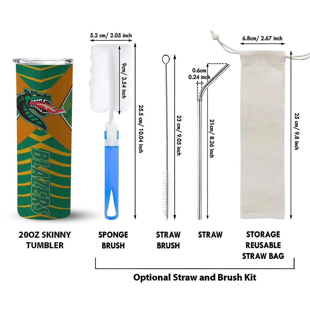 custom-uab-blazers-camo-texture-green-skinny-tumbler-new-arrival.webp
