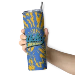 custom-ucla-bruins-metallic-grid-blue-skinny-tumbler-best-selling.webp