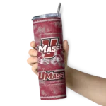 custom-umass-minutemen-chevron-patch-red-skinny-tumbler-best-selling.webp
