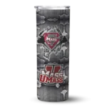 custom-umass-minutemen-chevron-v-red-gray-skinny-tumbler-best-selling.webp