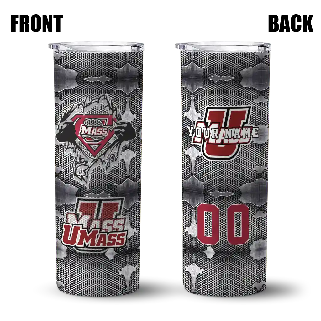 custom-umass-minutemen-chevron-v-red-gray-skinny-tumbler-fashion-forward.webp
