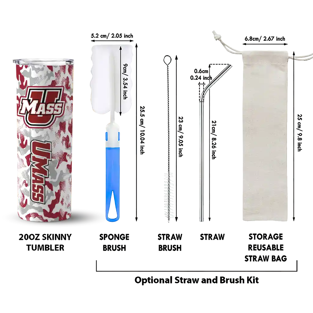 custom-umass-minutemen-claw-marks-red-white-skinny-tumbler-new-arrival.webp