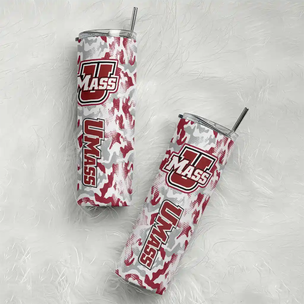 custom-umass-minutemen-claw-marks-red-white-skinny-tumbler-top-rated.webp
