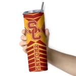 custom-usc-trojans-camo-texture-red-skinny-tumbler-best-selling.webp