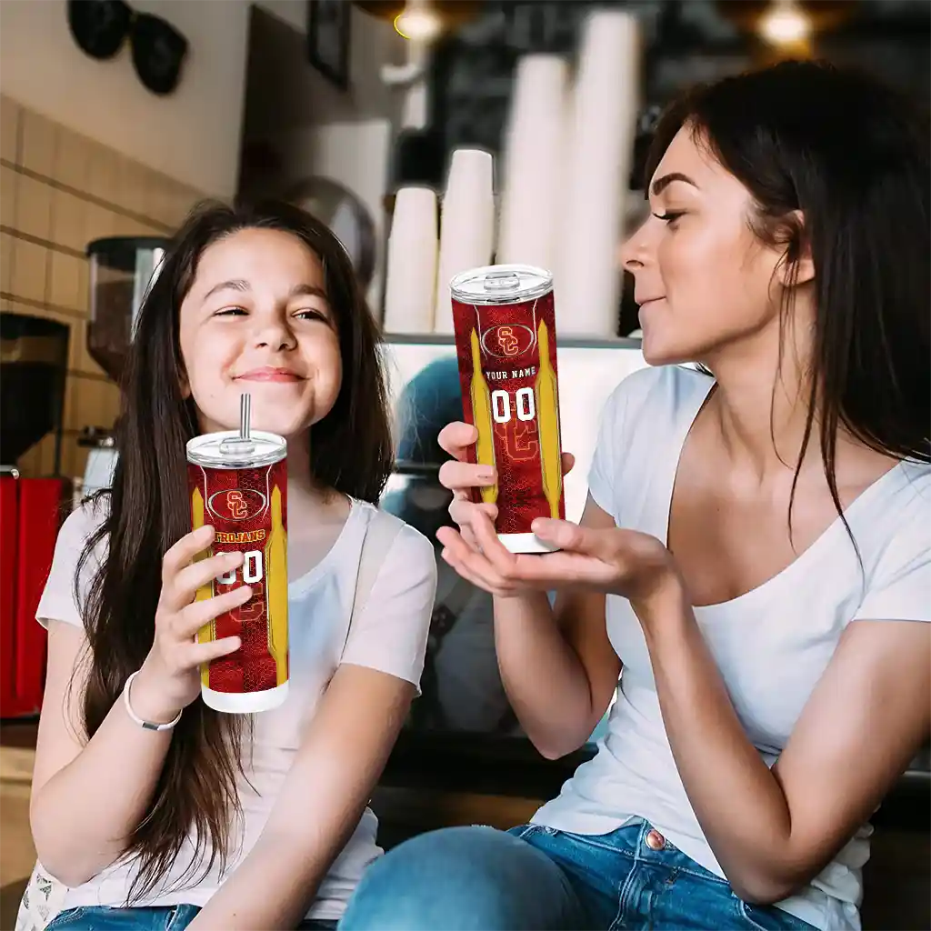 custom-usc-trojans-stacked-diamond-red-skinny-tumbler-trendy.webp