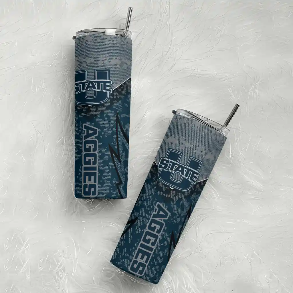 custom-utah-state-aggies-spiral-burst-print-navy-skinny-tumbler-top-rated-1.webp