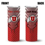 custom-utah-utes-chevron-stripes-red-skinny-tumbler-best-selling.webp